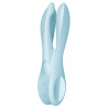 Satisfyer Stimulateur de clitoris vibrant Threesome 1 Satisfyer Bleu